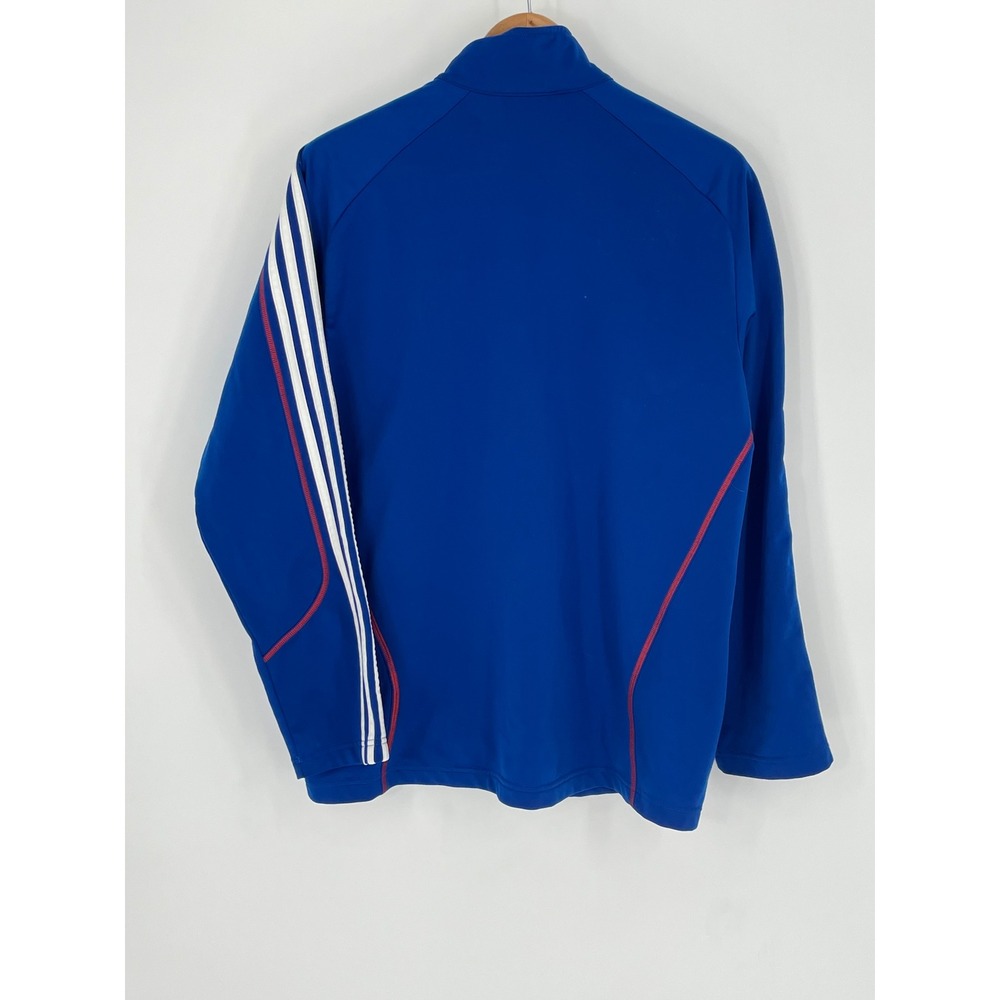 Adidas Mens FC Dallas Jacket Medium Track Blue MLS Soccer Full Zip - Picture 11 of 12
